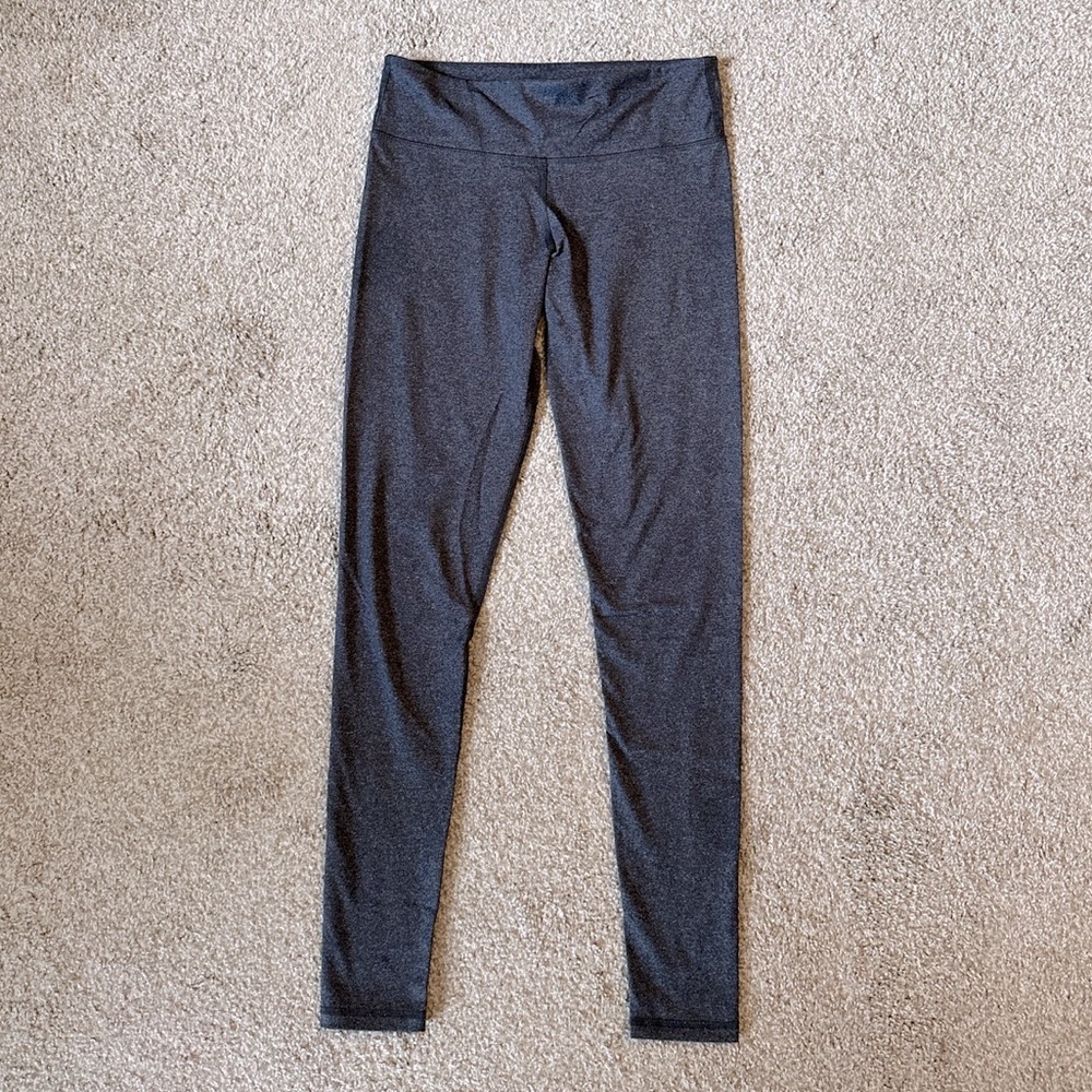 Old Navy Charcoal Grey Compression Leggings - Small